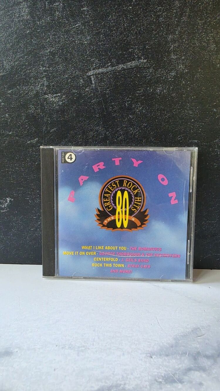 80's Greatest Rock Hits, Vol. 4: Party On by Various Artists (CD, Apr-1994,...